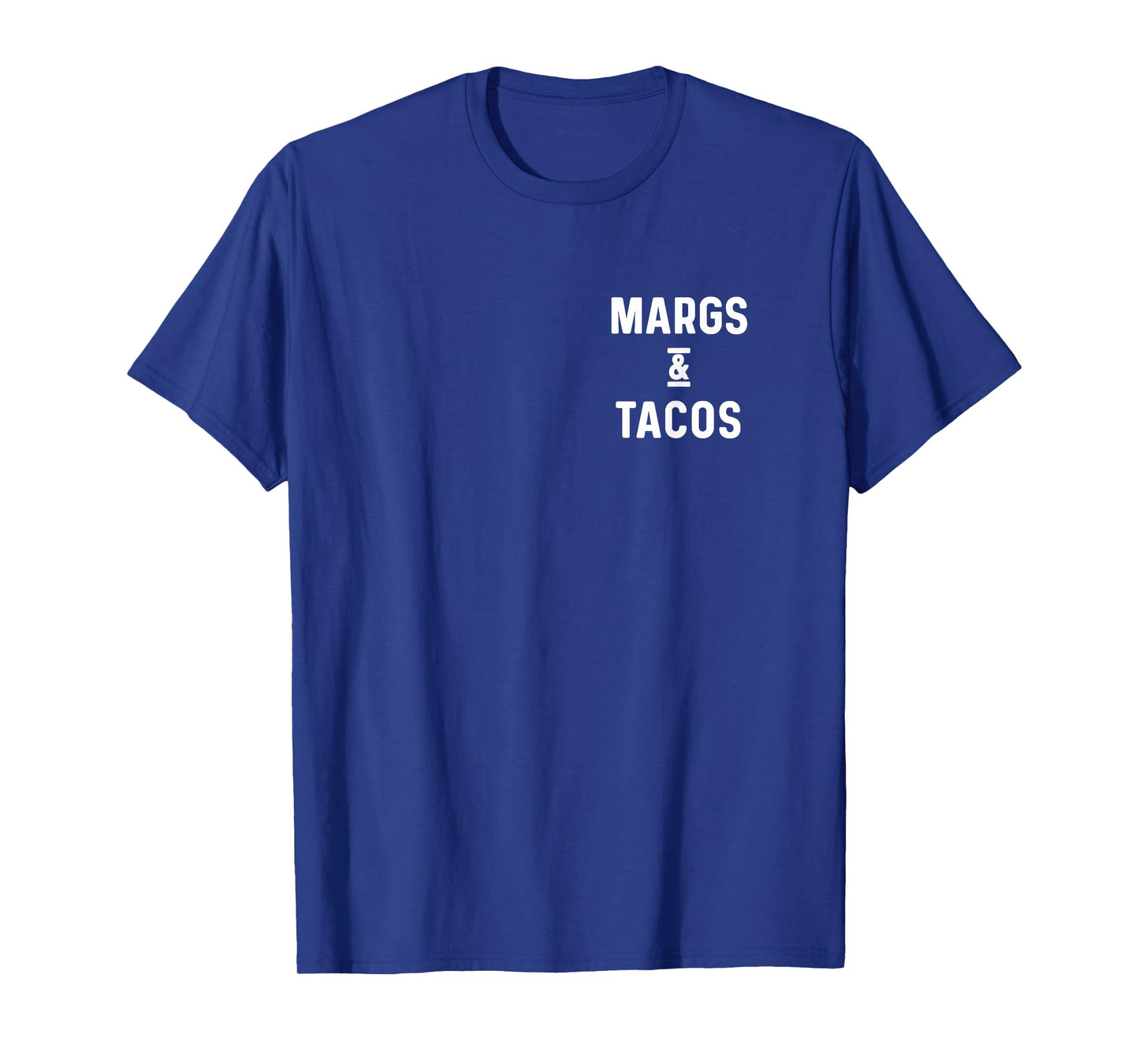Margs and Tacos Funny Vacation Travel Honeymoon Party Fiesta T-Shirt