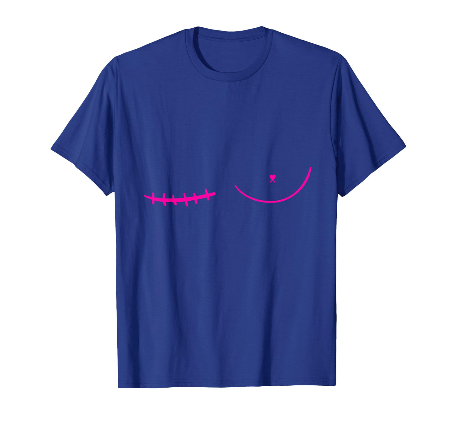 Right Mastectomy Scar Breast Cancer Survivor T-Shirt