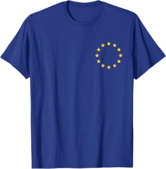Europe flag symbol logo sign stars EU European Union banner T-Shirt