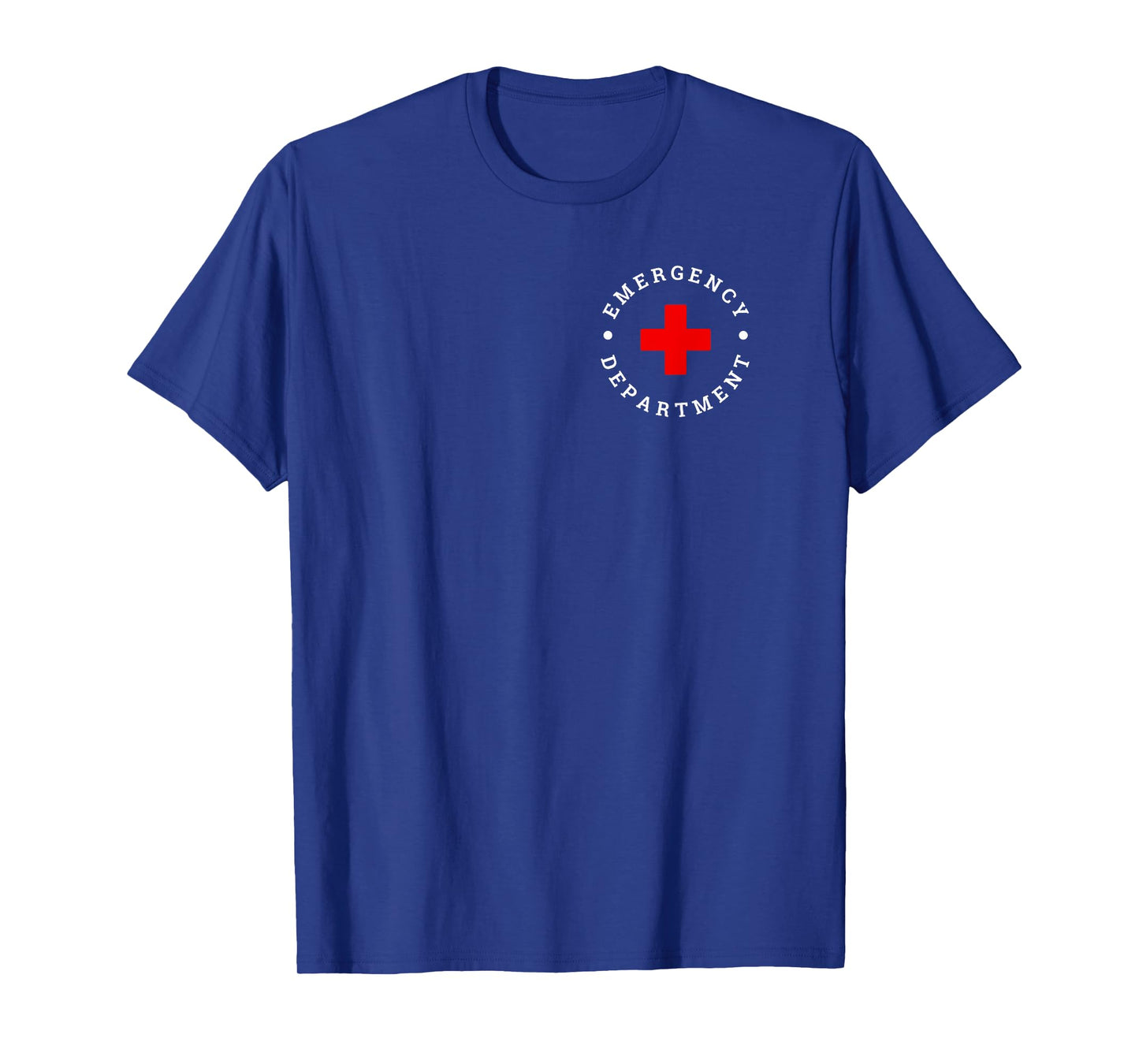 Emergency Department ER Trauma Front and Back Design T-Shirt