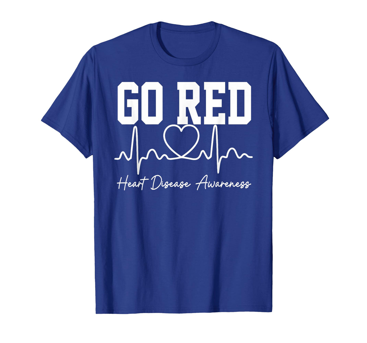 Go Red For Women American Heart Disease Month Awareness T-Shirt