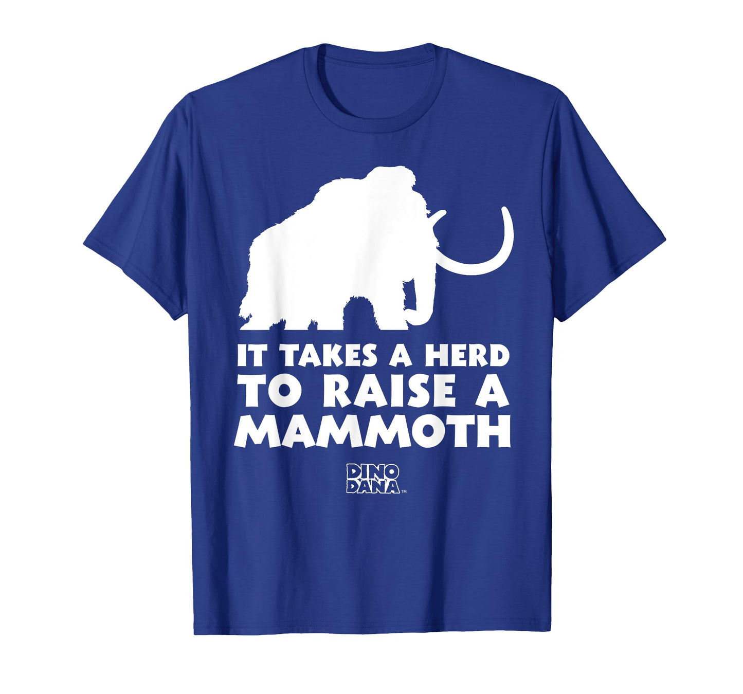 Dino Dana: White Mammoth Shirt T-Shirt