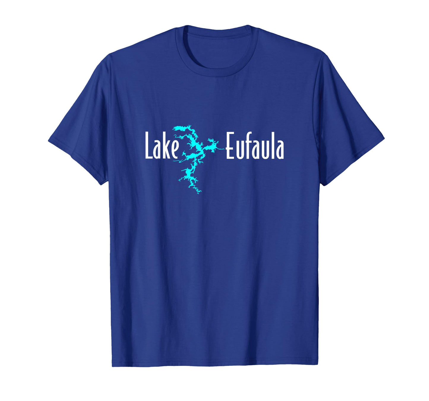 Minimalist Lake Eufaula, Oklahoma T-Shirt