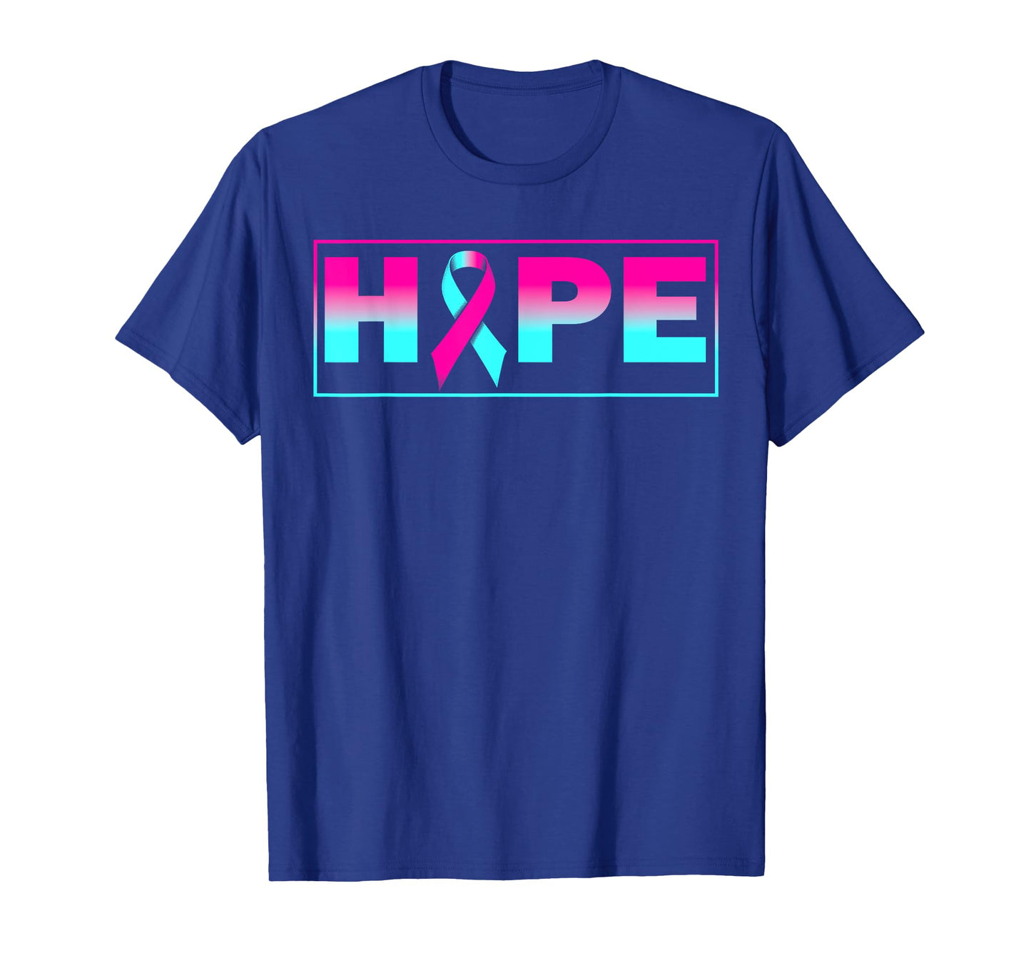 Hope BRCA Awareness Breast Cancer Pink Ribbon T-Shirt