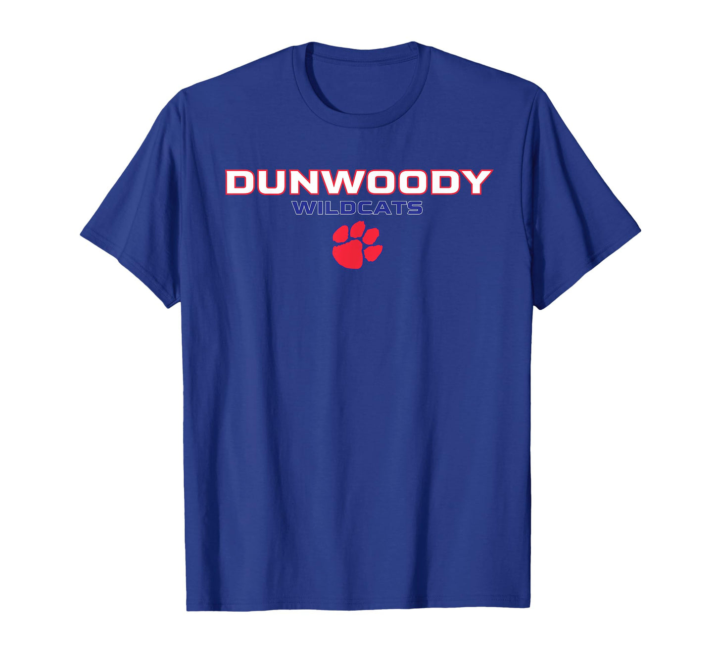 Dunwoody High School Wildcats Stacked T-Shirt