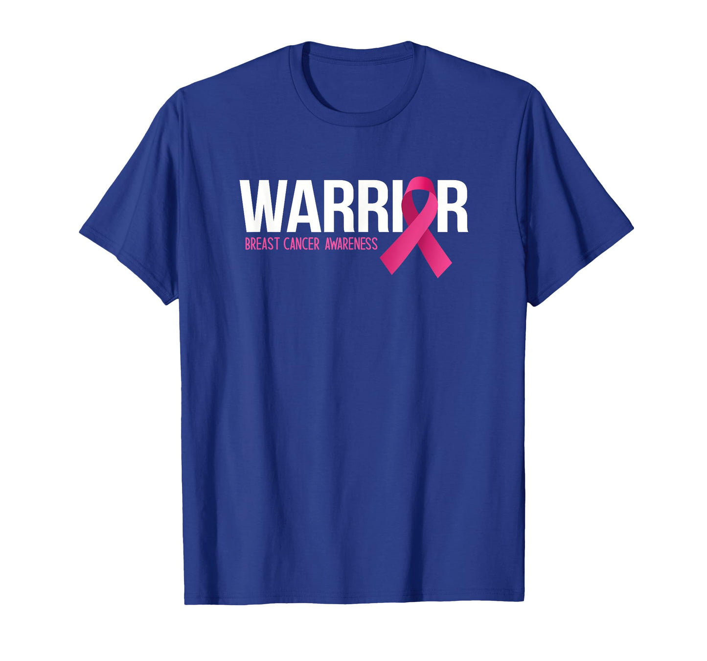 Warrior Breast Cancer Awareness Month Pink Ribbon Fighter T-Shirt