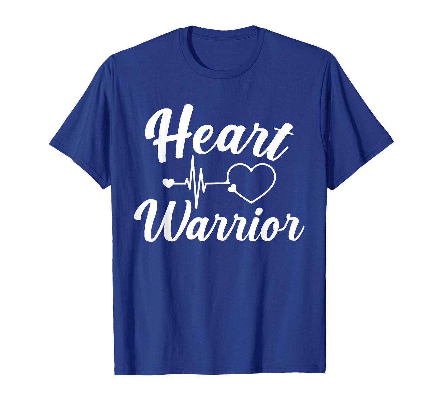 Heart Warrior Heartbeat American Heart Disease Awareness T-Shirt