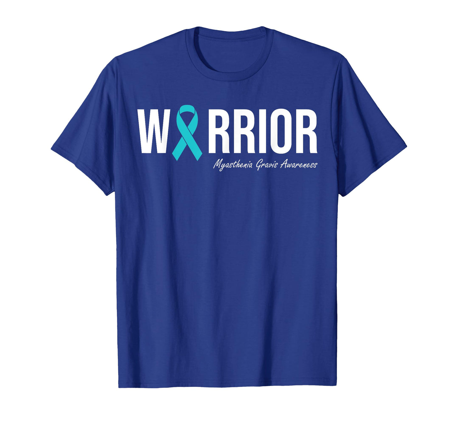 Myasthenia Gravis Awareness Teal Ribbon T-Shirt