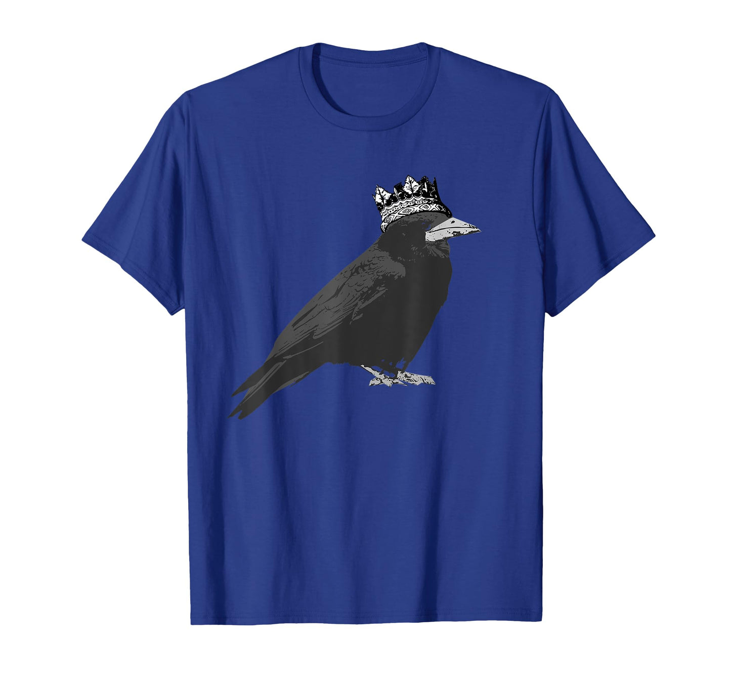 King Crow Raven with Crown Bird T-Shirt