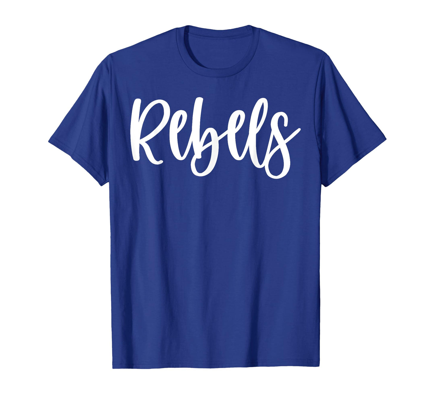Rebels School Spirit Team Mascot Game Night T-Shirt