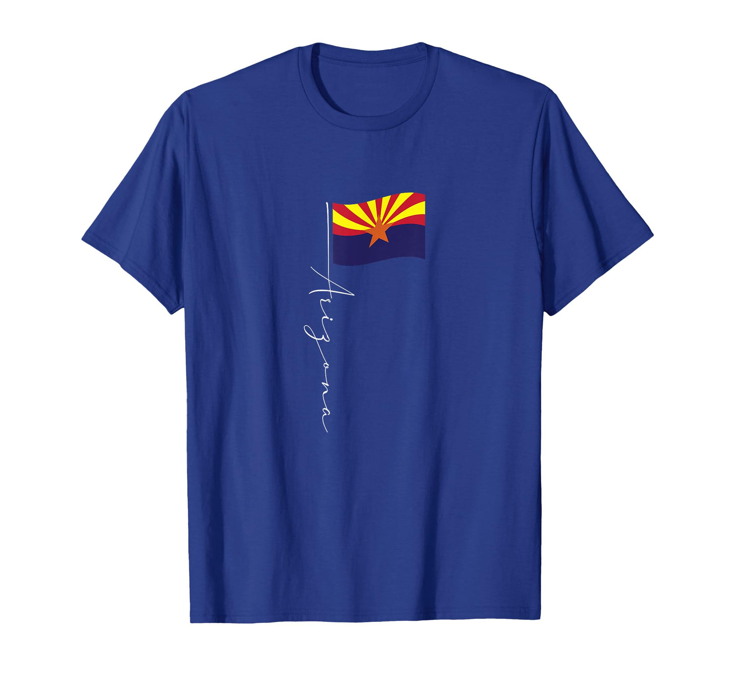 Family Heritage Gifts Arizona Signature Flag Pole - Elegant Arizonan Flag T-Shirt
