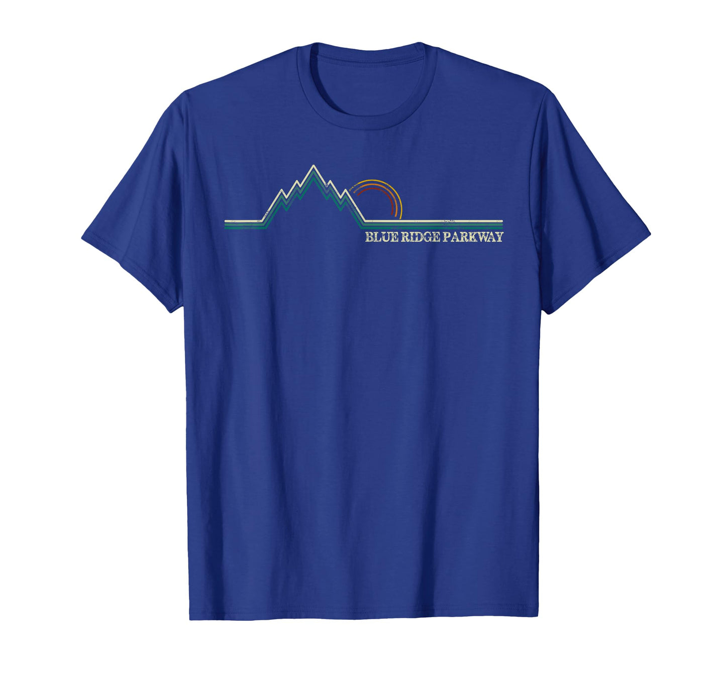 Blue Ridge Parkway Vintage Retro Scenic Vacation Shirt T-Shirt