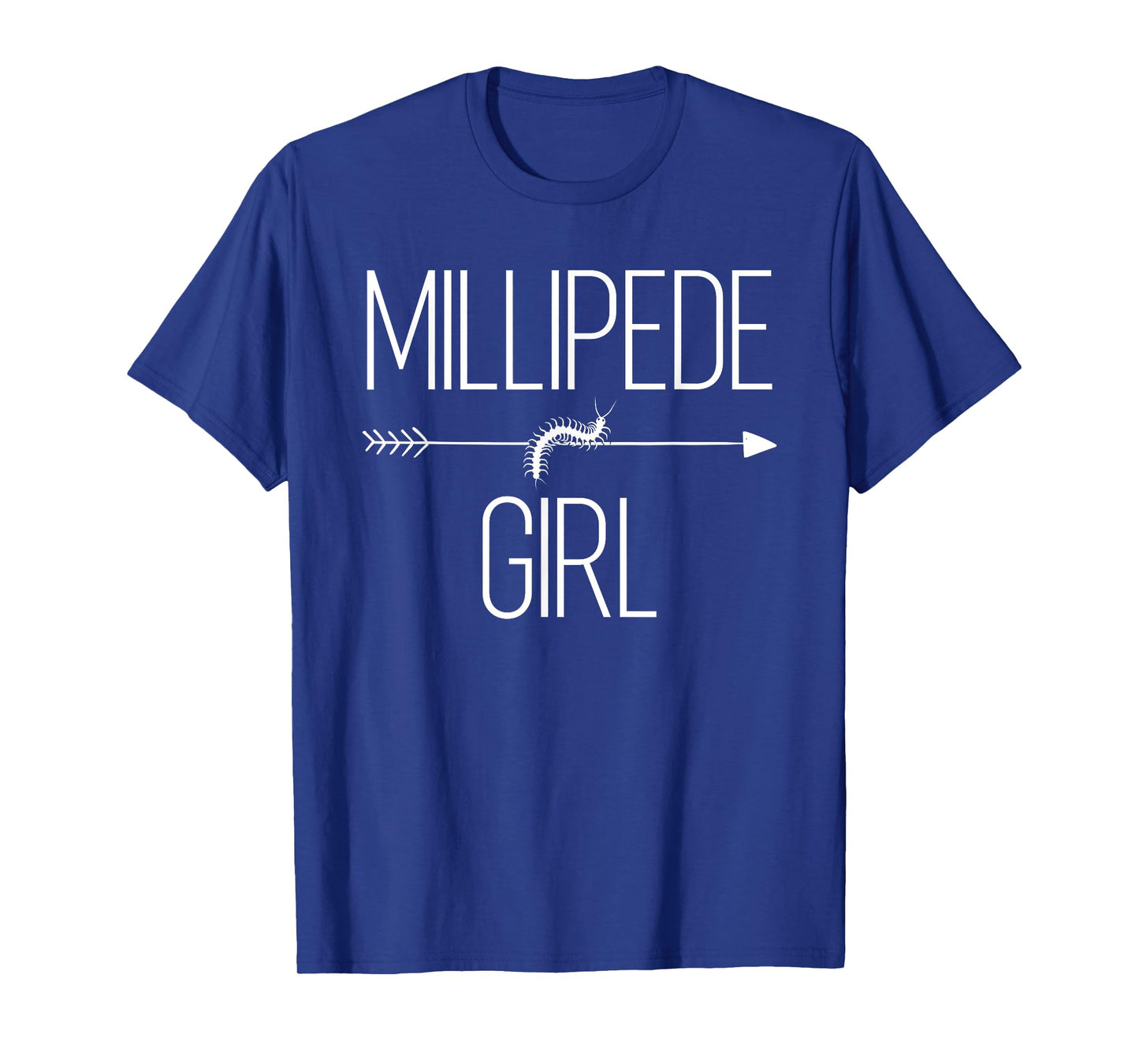 Millipede Girl Gift For Women Arthropod Animal Lover T-Shirt