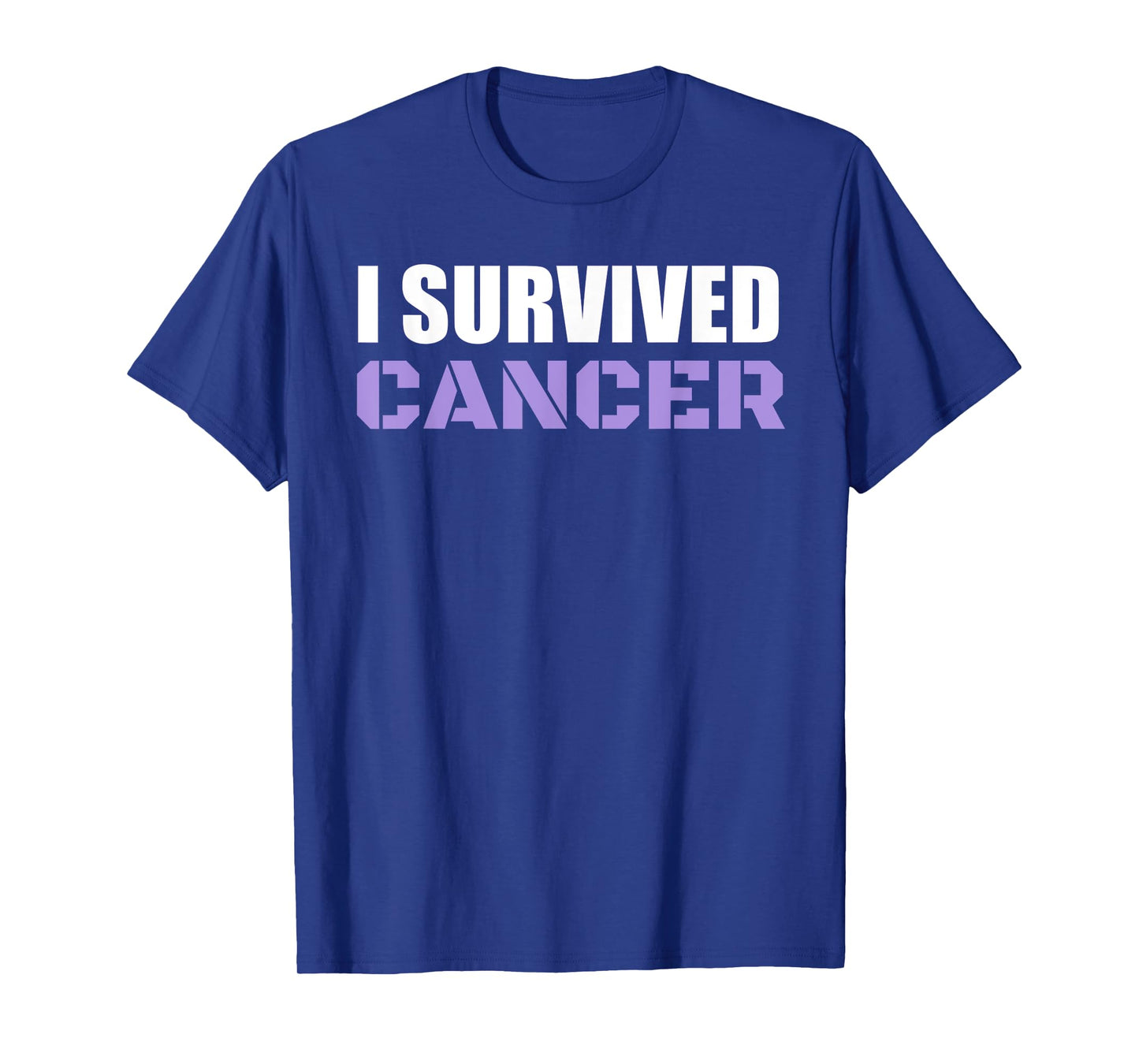 Lavender Cancer Awareness Shirt for All Cancers | I Survived