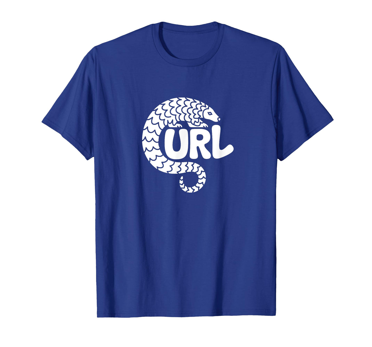 Curl Pangolin Word Art - Wildlife, Nature & Conservation T-Shirt