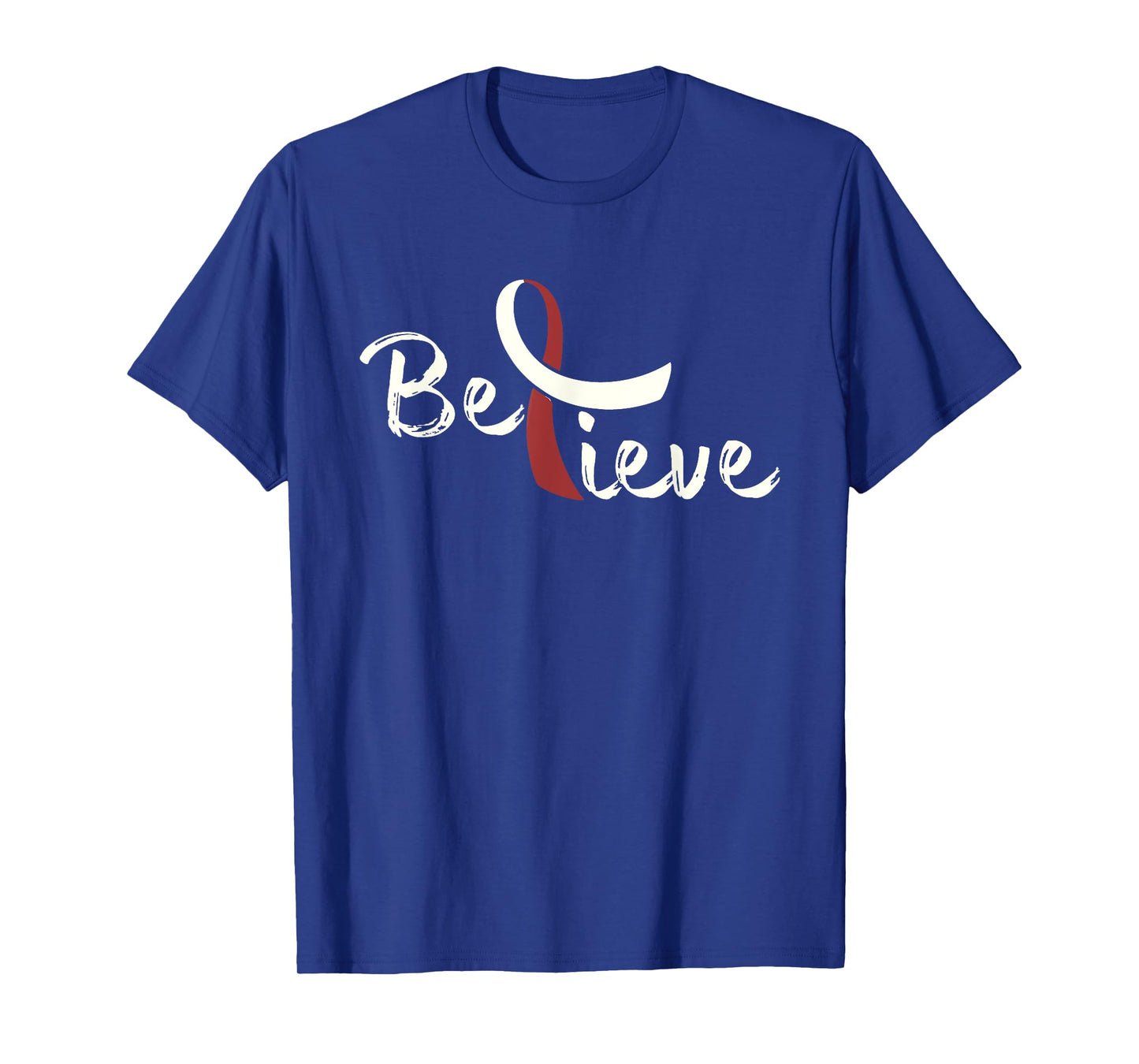Believe - Head And Neck Cancer Shirt Gift T-Shirt