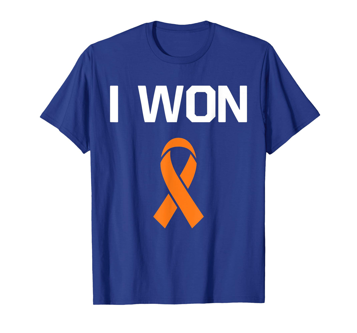 I Won - Fighter Warrior Leukemia Cancer Awareness T-Shirt