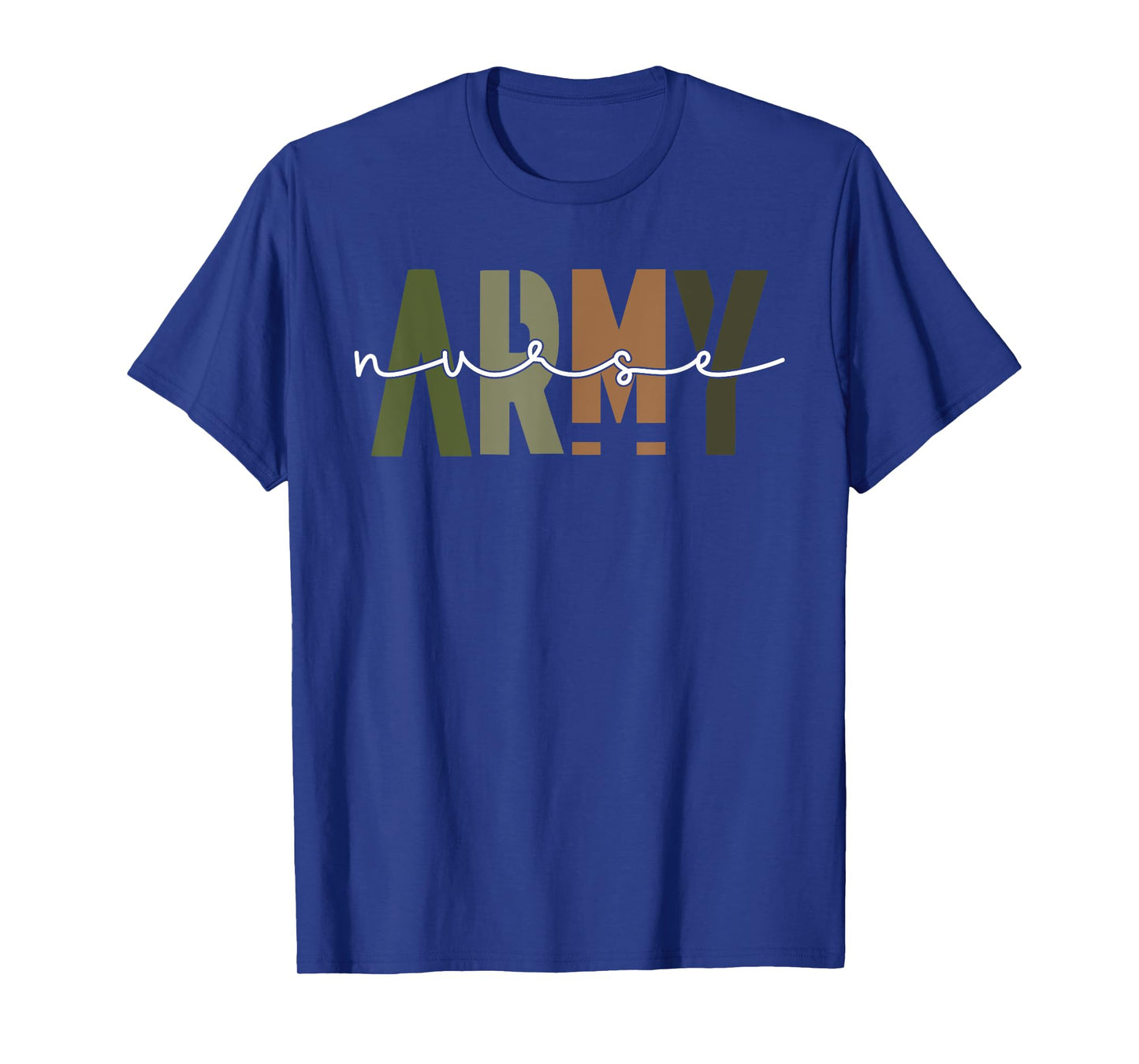 Army Nurse Veteran Squad Funny Matching Nursing Group T-Shirt