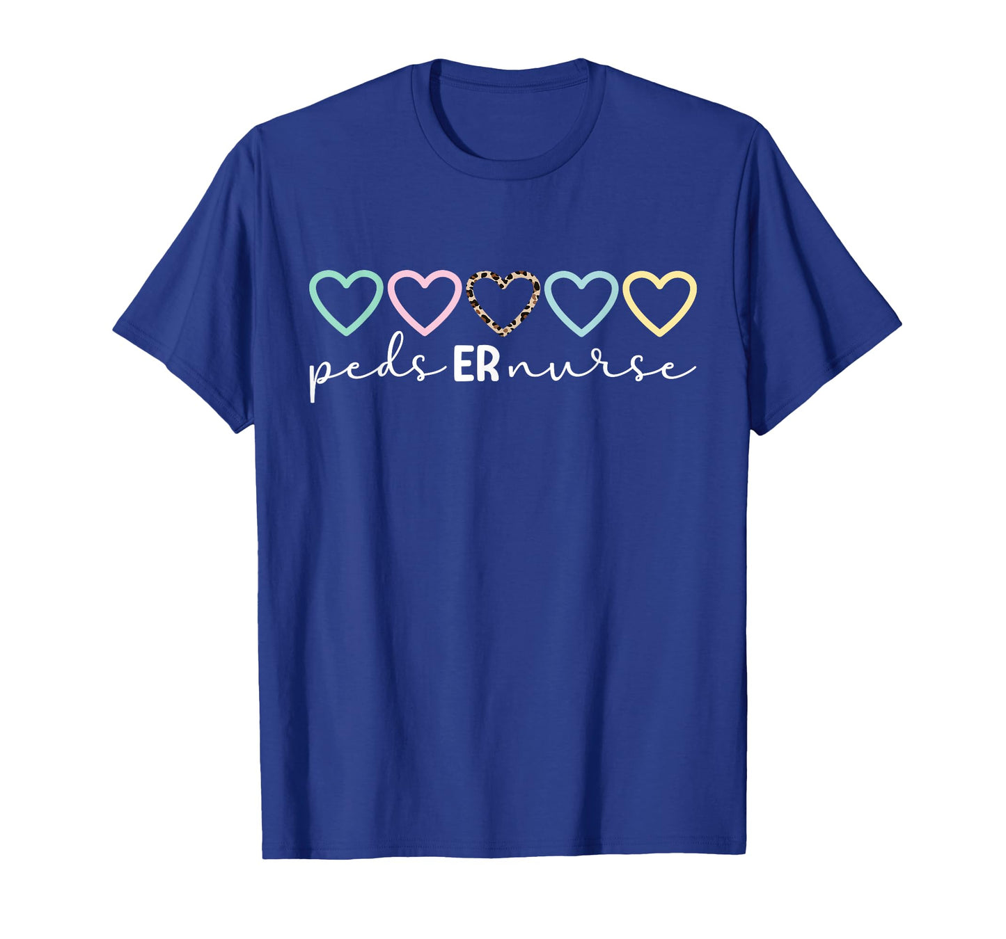 Peds ER Nurse Hearts Pediatric Emergency Nurse T-Shirt