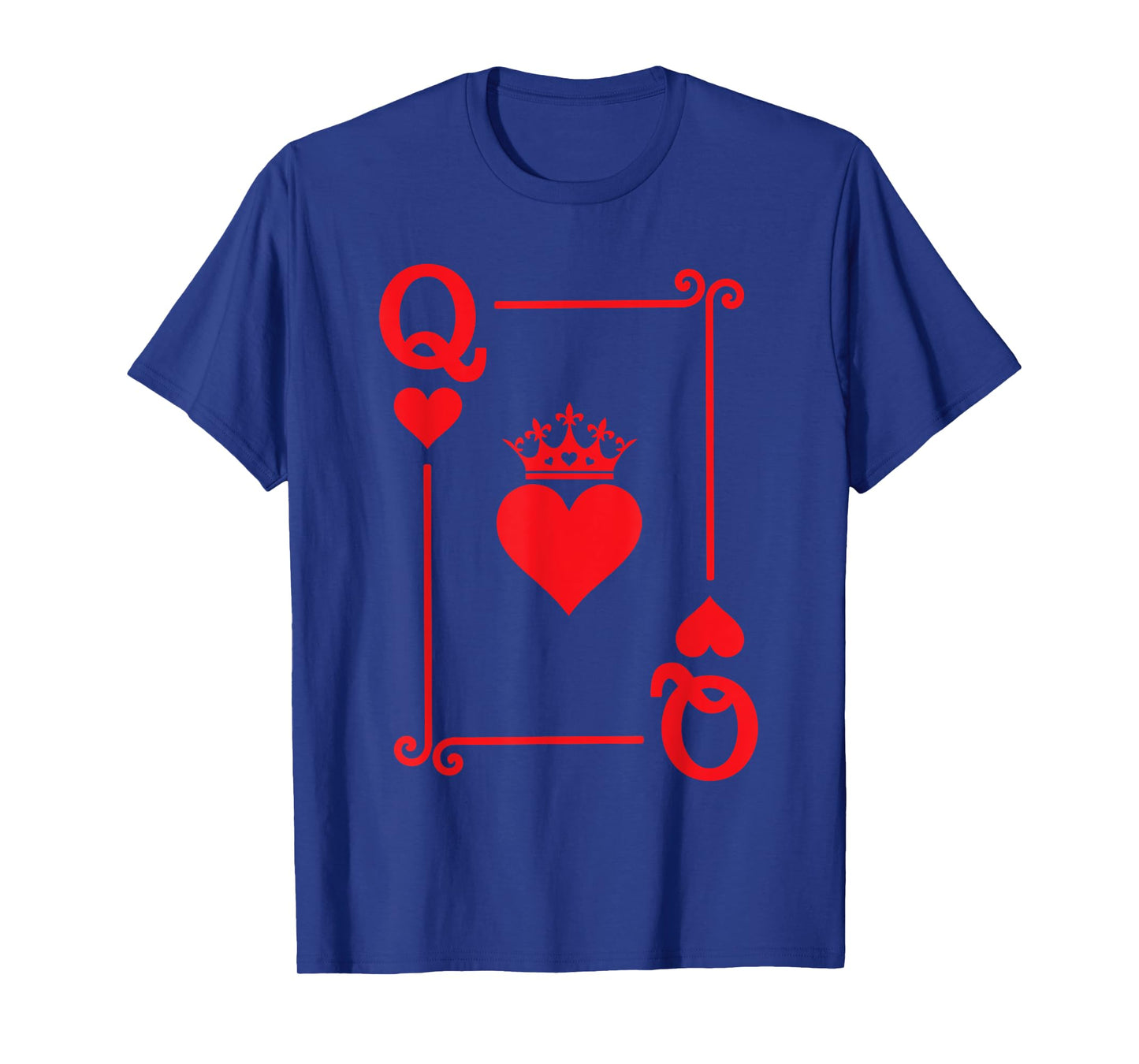 Queen Hearts Card Costume - Playing Cards - Queen of Hearts T-Shirt