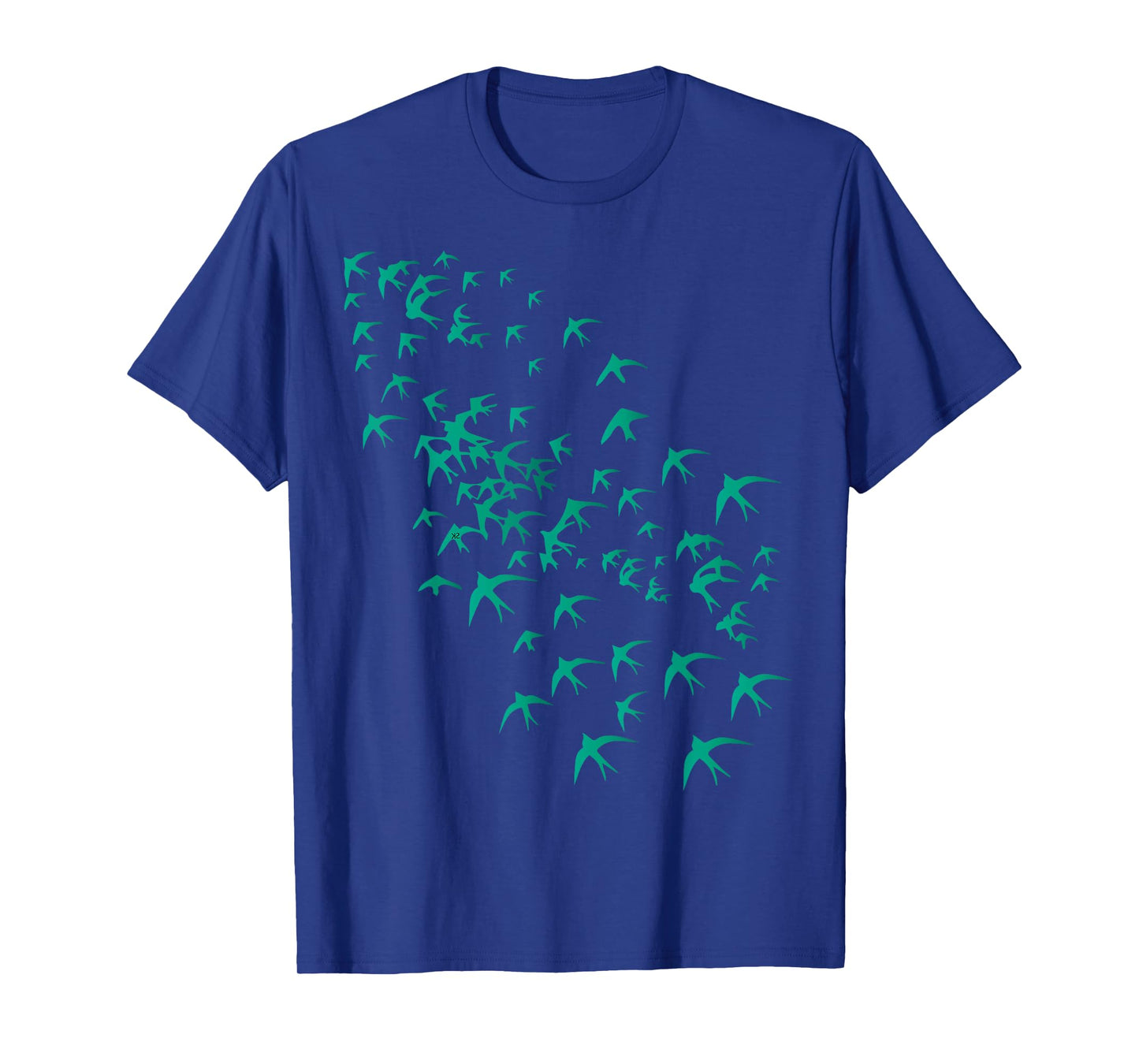 Flying Swarm of Swallows- Flock of Birds in the Sky & Nature T-Shirt
