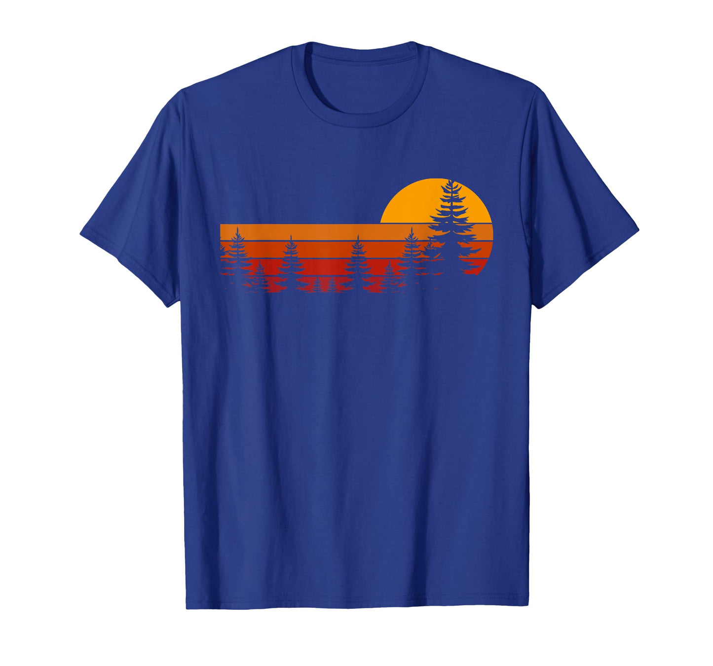 Trees Tshirt Wildlife Nature Vintage Forest Woods Outdoor T-Shirt