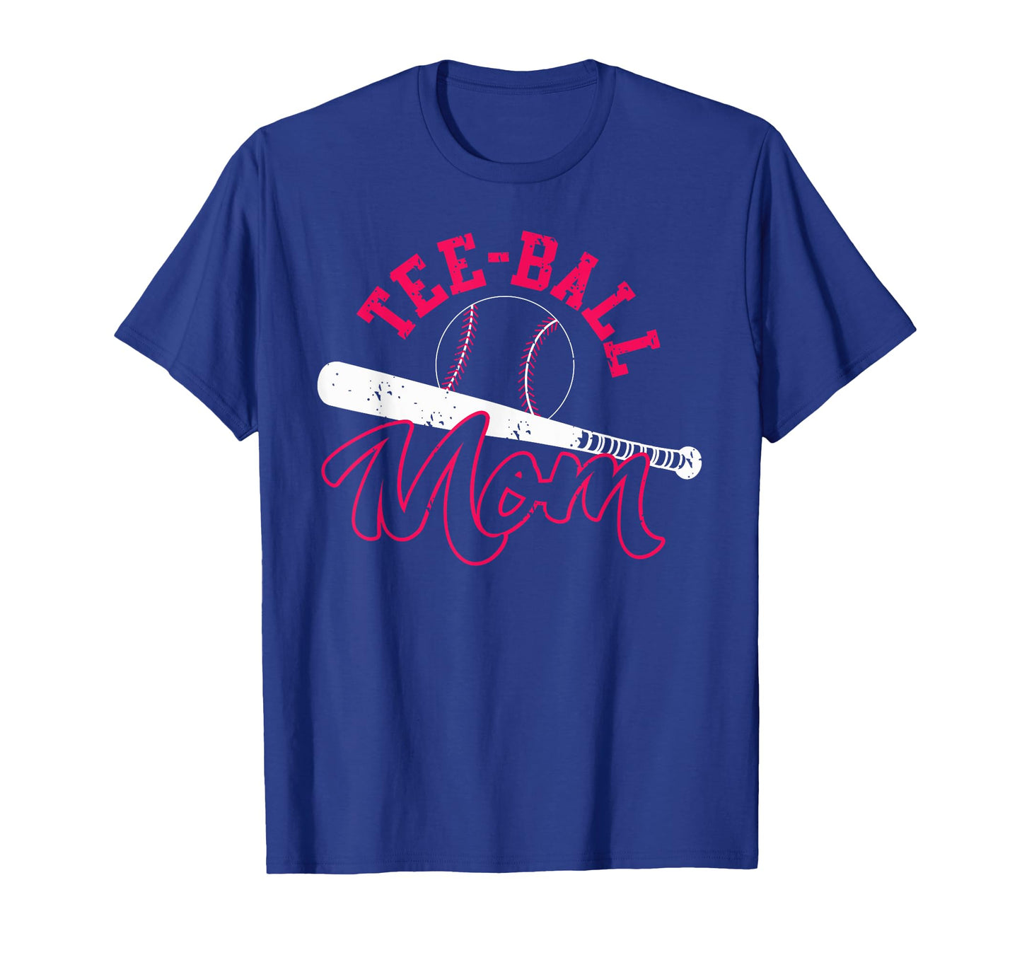 Tee-ball Mom Shirt | Cute Play T-Ball Women Tee Gift T-Shirt