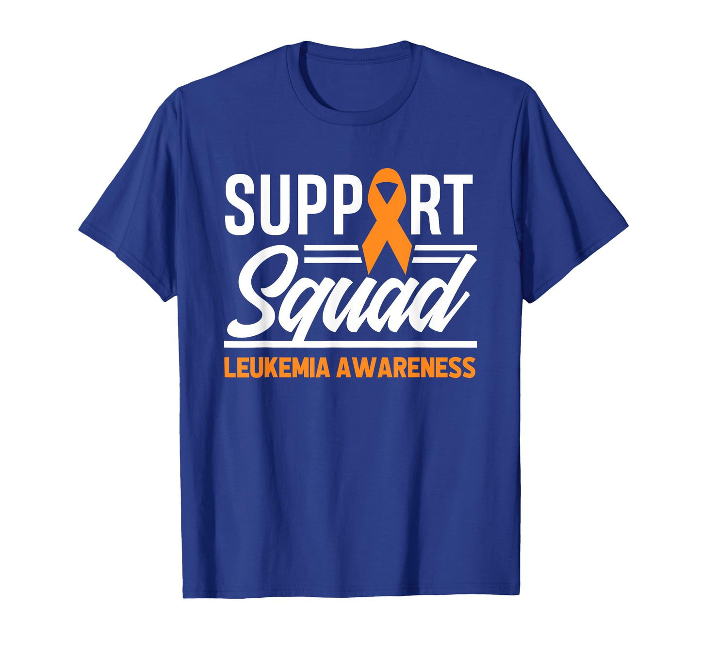 Leukemia Warrior Support Squad Leukemia Cancer Awareness T-Shirt