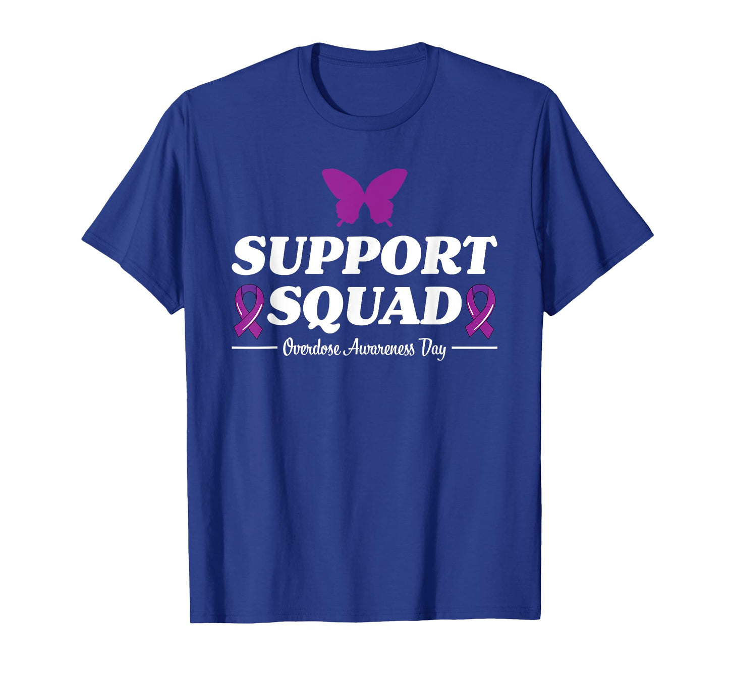 International Overdose Awareness Day Mom Ribbon Support T-Shirt