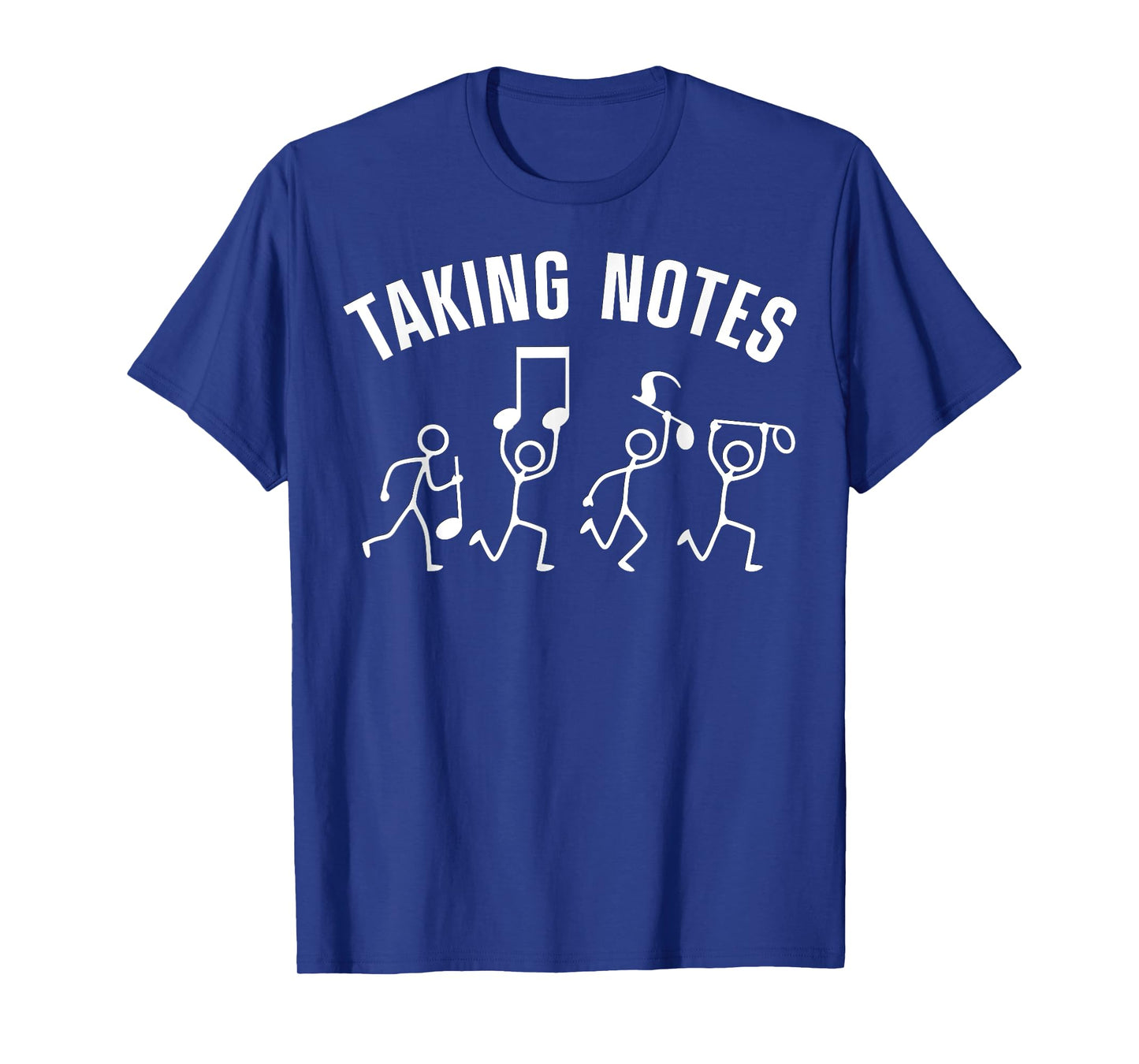 Taking Notes Funny Musical Notes symbol Womens Mens T-Shirt