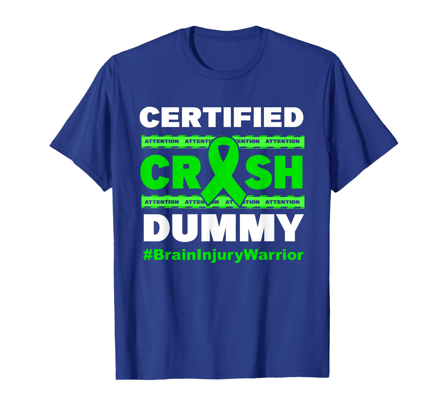 Funny Traumatic Brain Injury Warrior TBI T-Shirt