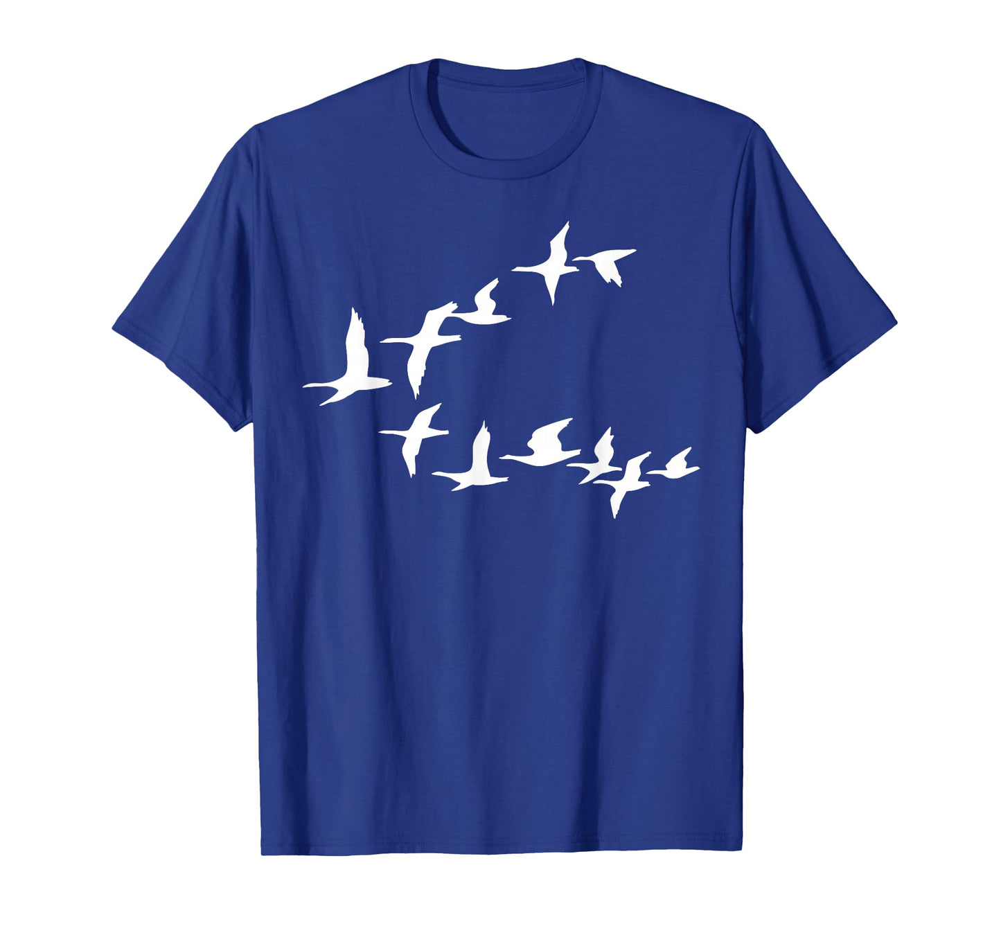 Birds In Flight, V Pattern Flock Of Geese T-Shirt