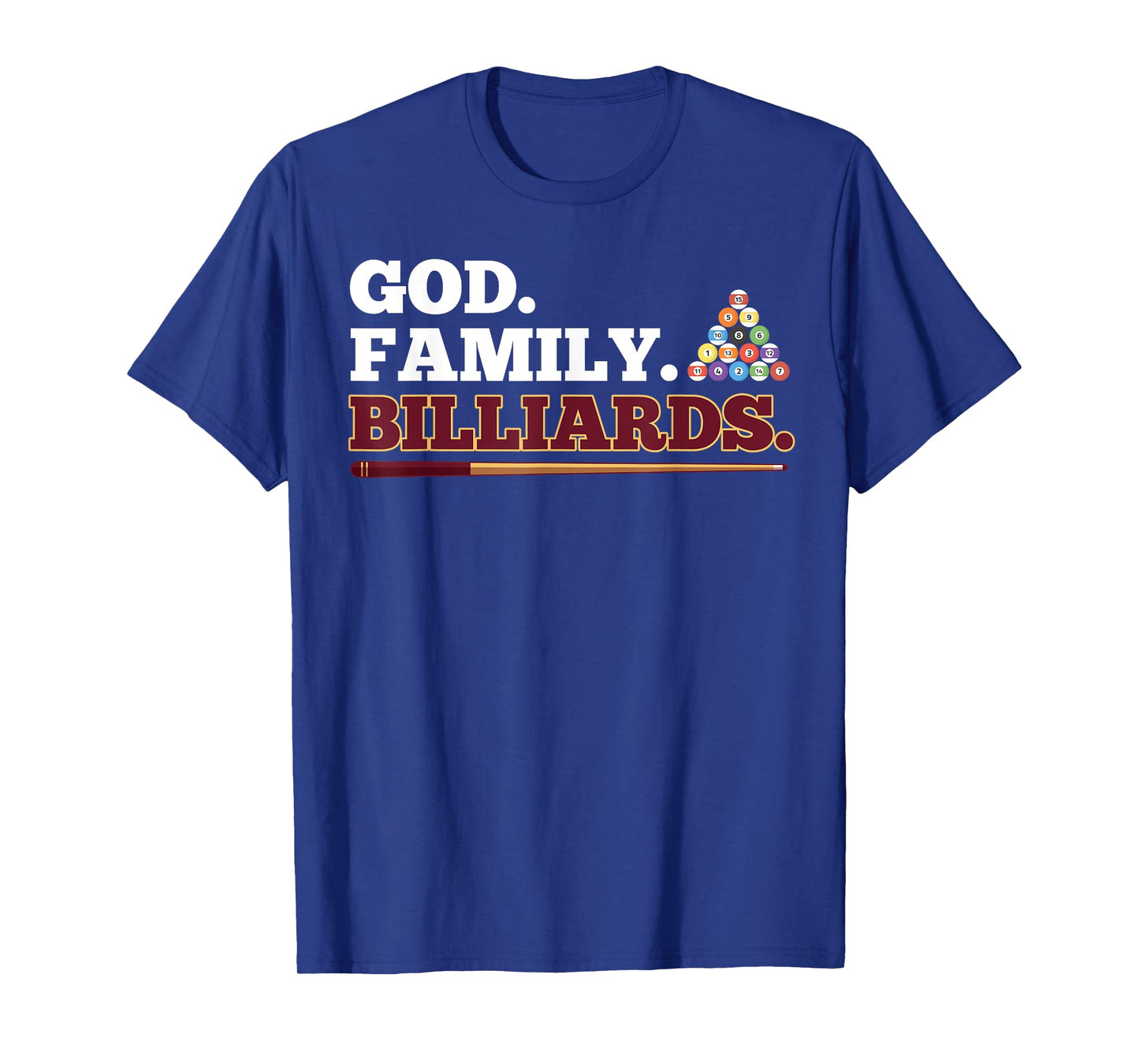 God Family Billiards Shooting Pool Player T-Shirt