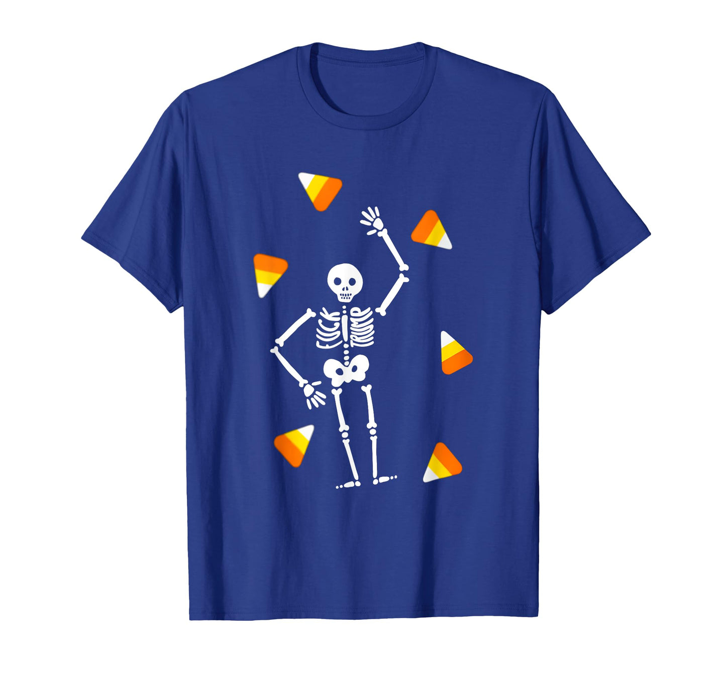 Dancing Skeleton with Candy Corn T-Shirt