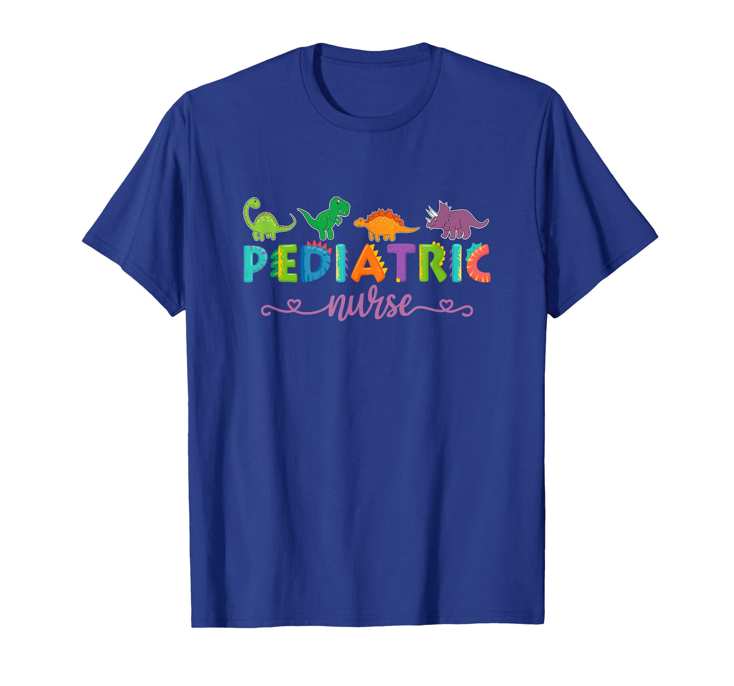 PICU Pediatric Nurse Dinosaurs Peds Nurse T-Shirt