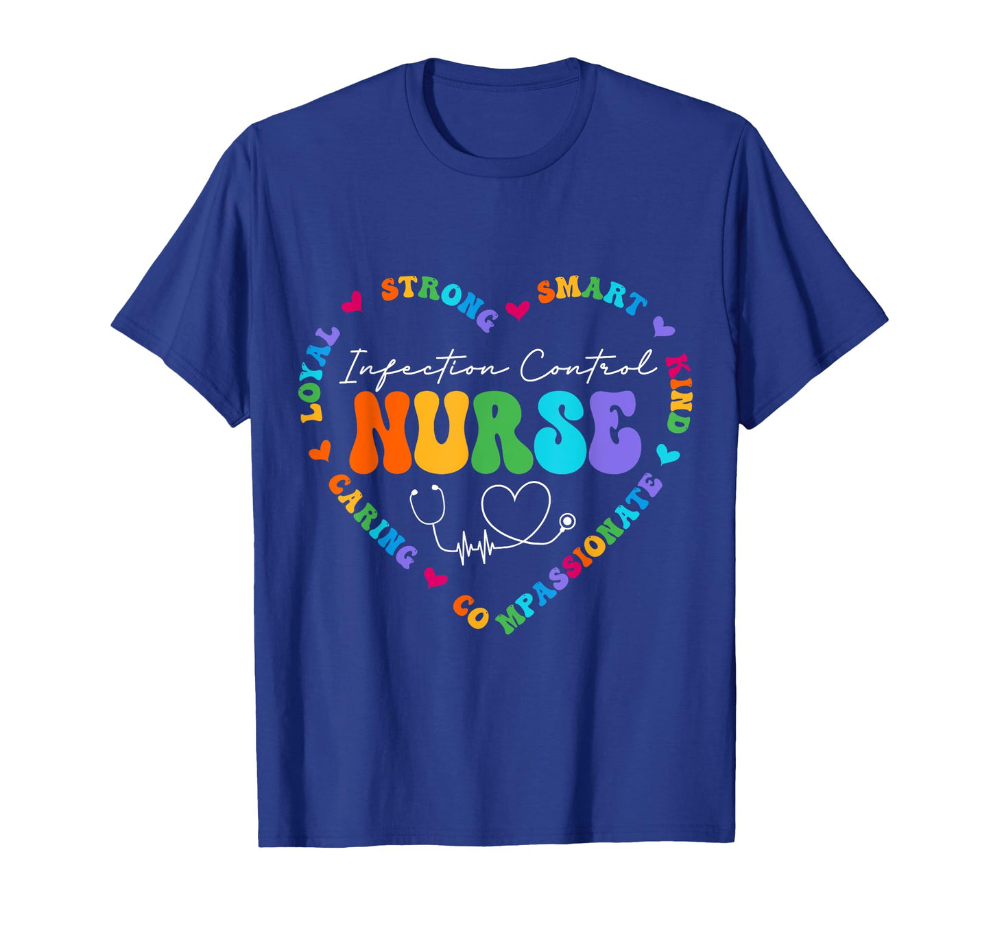 Cute Infection Control Nurse Appreciation Nursing School T-Shirt