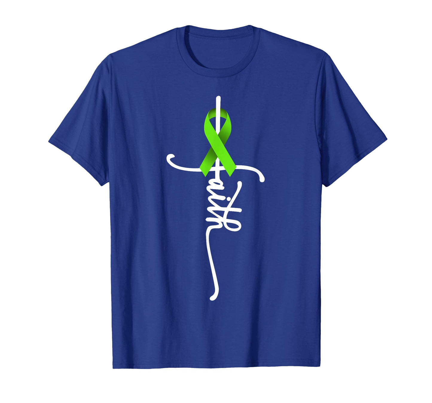 Non-Hodgkin Lymphoma Cancer Faith Cancer Awareness Support T-Shirt