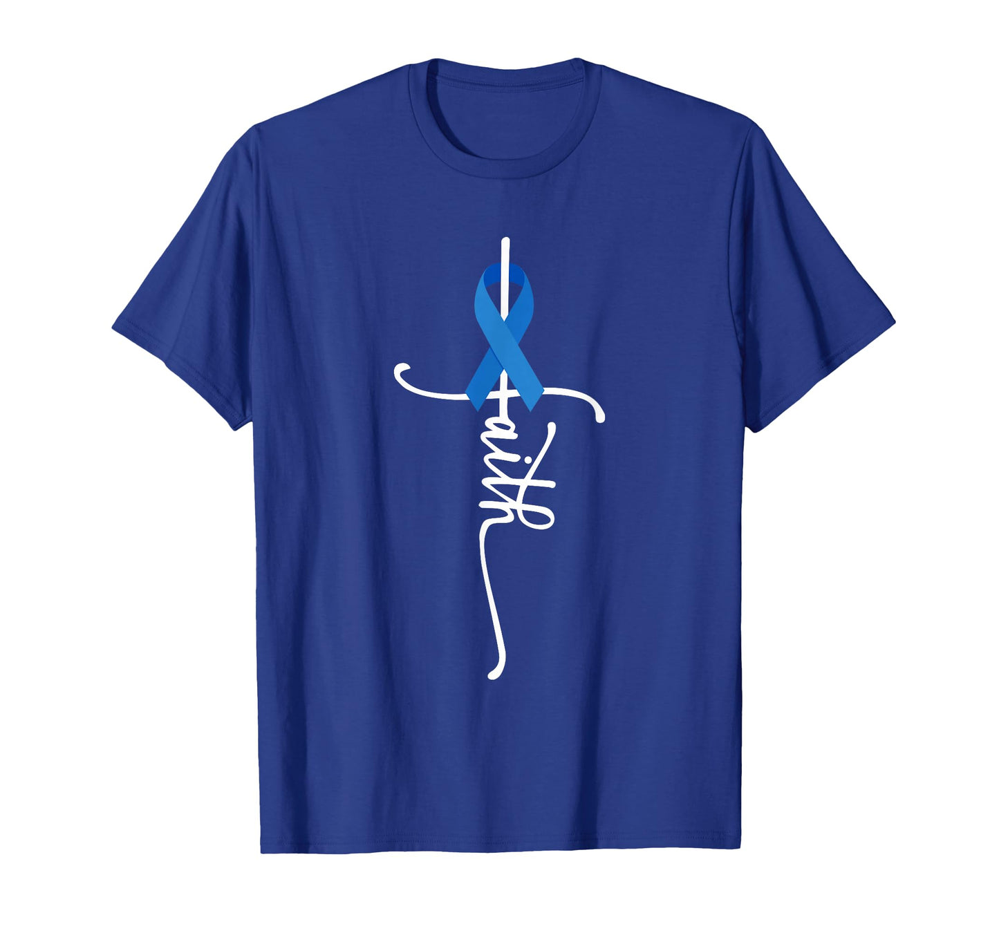 Colon Cancer Faith Colon Cancer Awareness T-Shirt