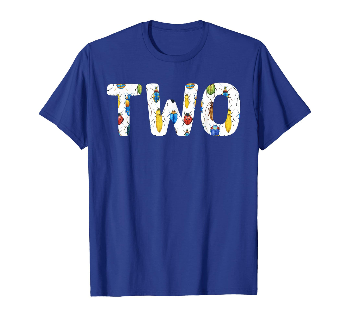 mb Bug 2nd Birthday Funny Insects Lover 2 Years Old Kids T-Shirt