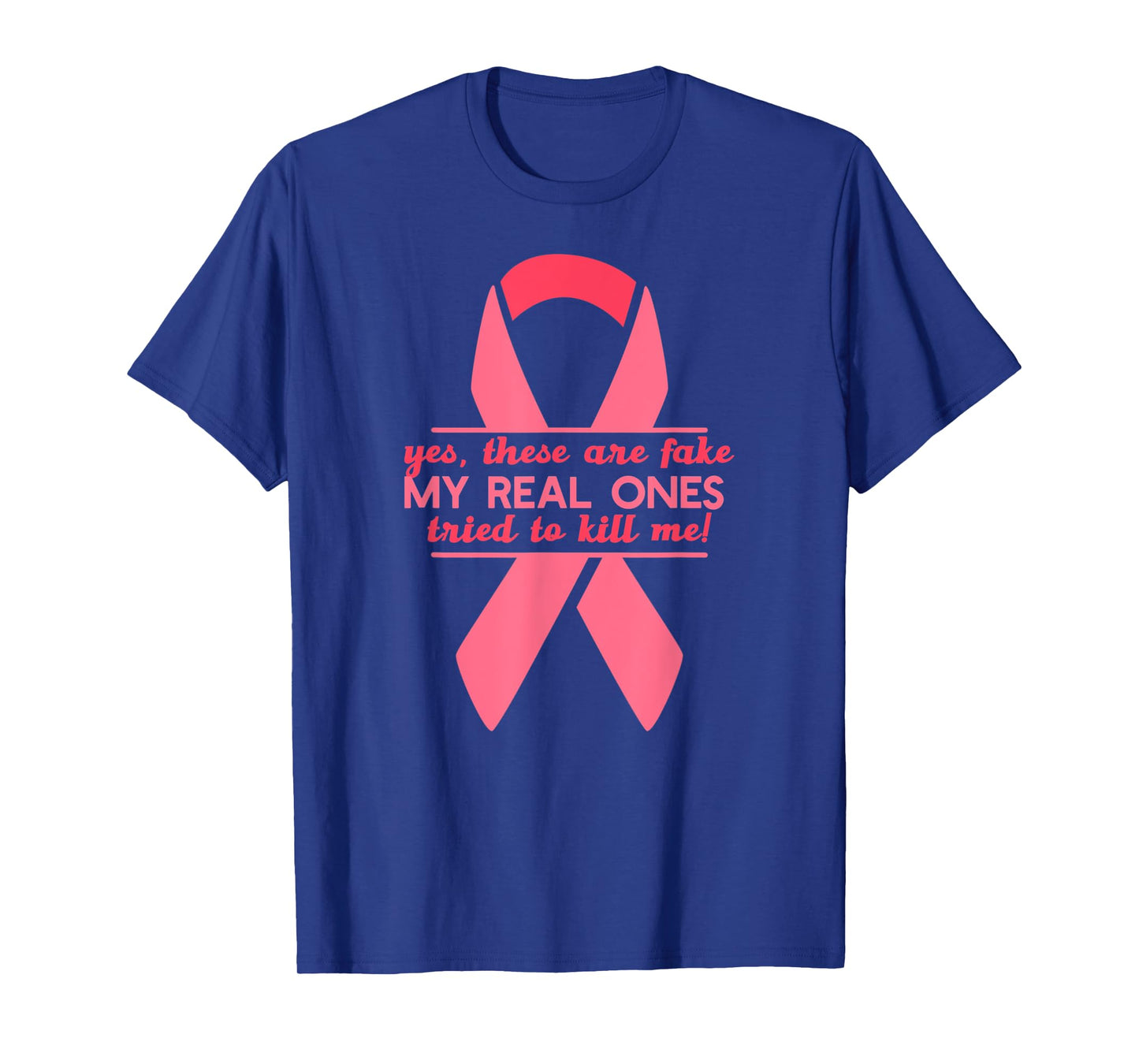 YES THESE ARE FAKE MY REAL ONES TRIED TO KILL ME Funny Meme T-Shirt