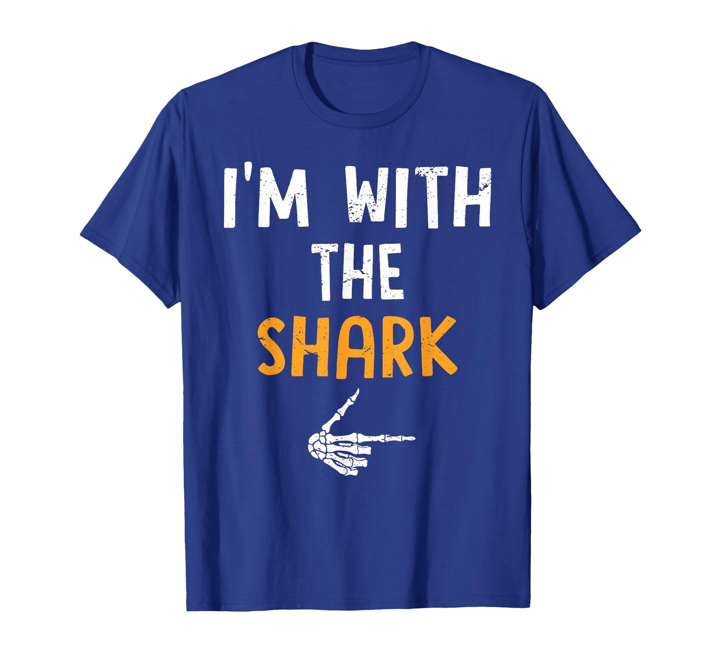 I'm with The Shark Costume Halloween Matching Couple T-Shirt