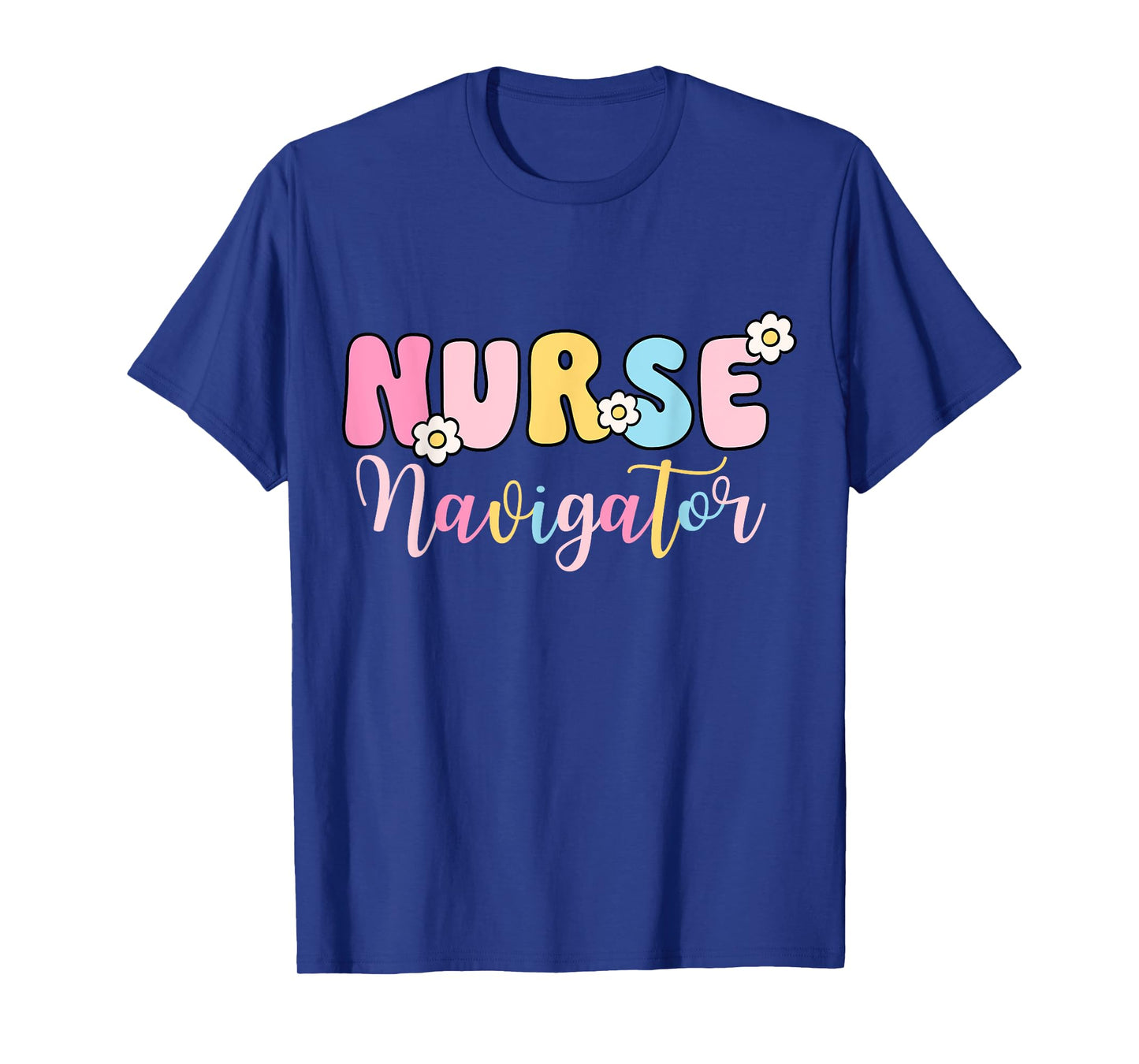 Nurse Navigator Groovy Nurse Women Happy Nurse Week 2025 T-Shirt