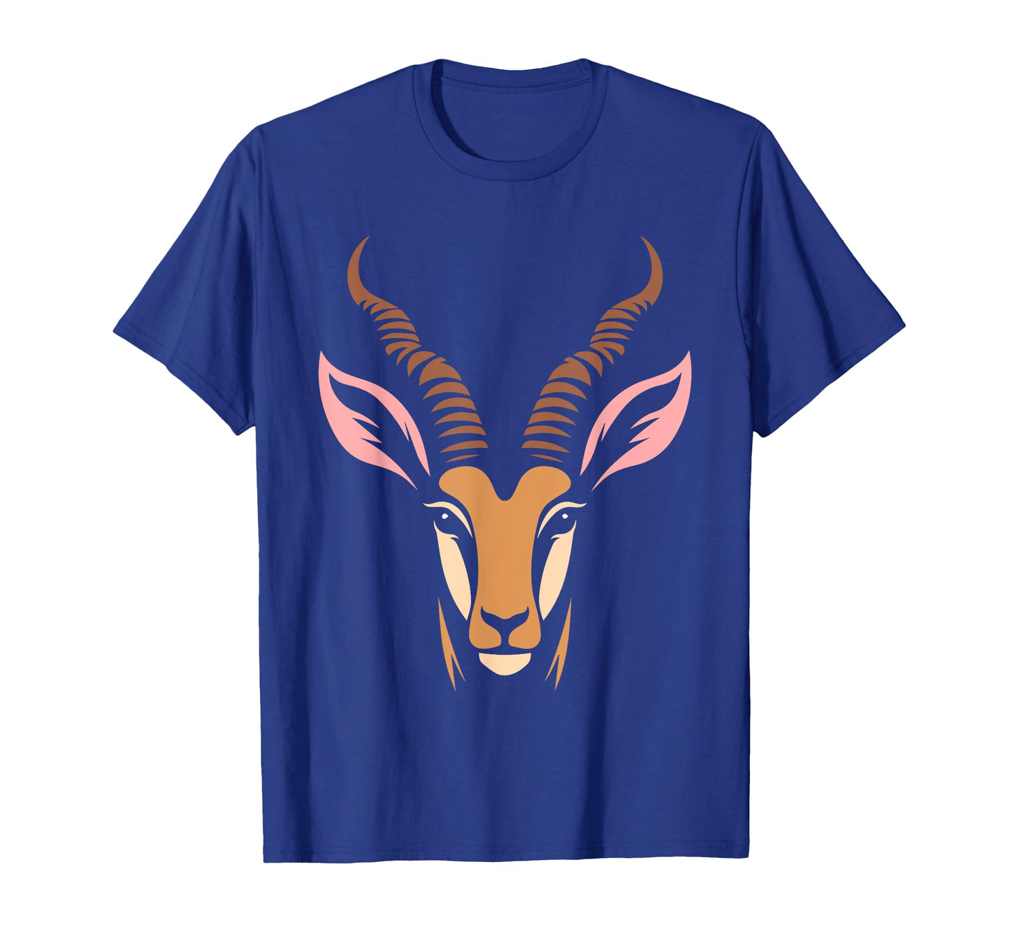 Gazelle Face Minimalism Animals T-Shirt