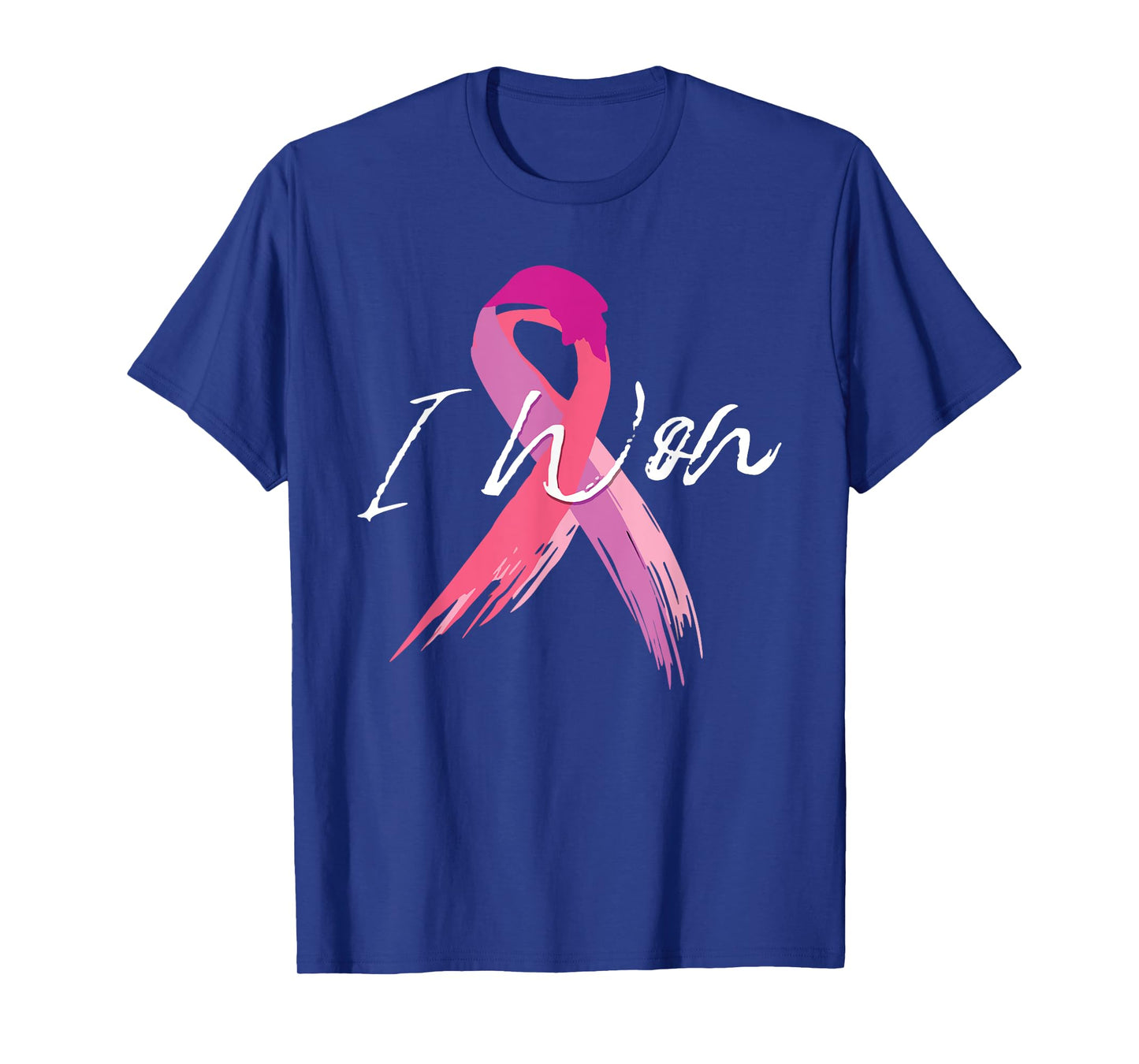I won breast cancer awareness support pink ribbon survivor T-Shirt
