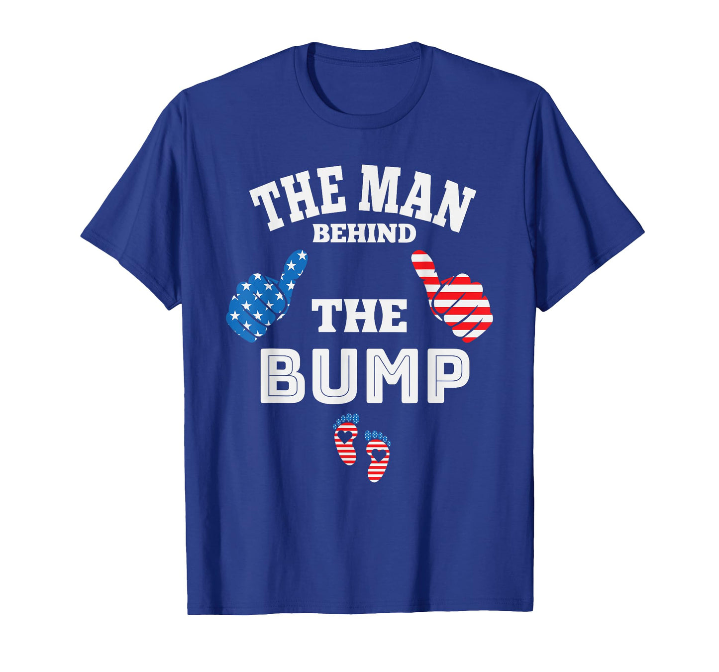 The Man Behind The Baby Bump, July 4th T-Shirt