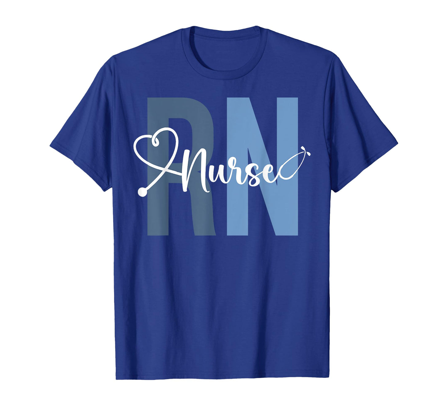 Vintage Registered Nurse Retro Stethoscope Nursing RN Staff T-Shirt