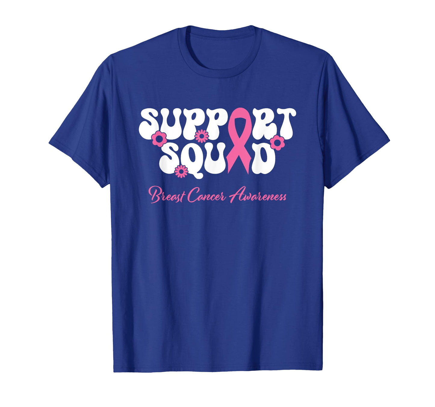 Breast Cancer Friend Support Squad Breast Cancer Awareness T-Shirt