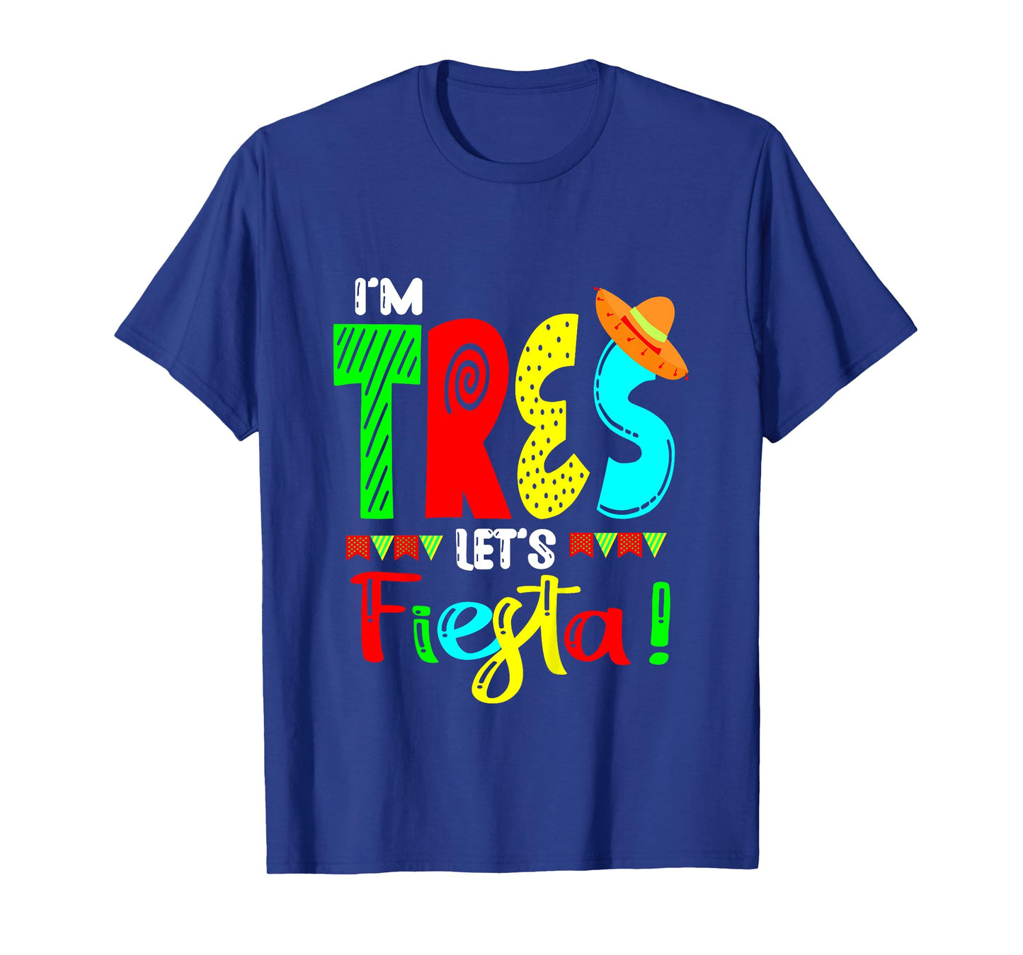 Kids I'm Tres Taco 3rd Birthday Gift Kids Boy Girl T-Shirt