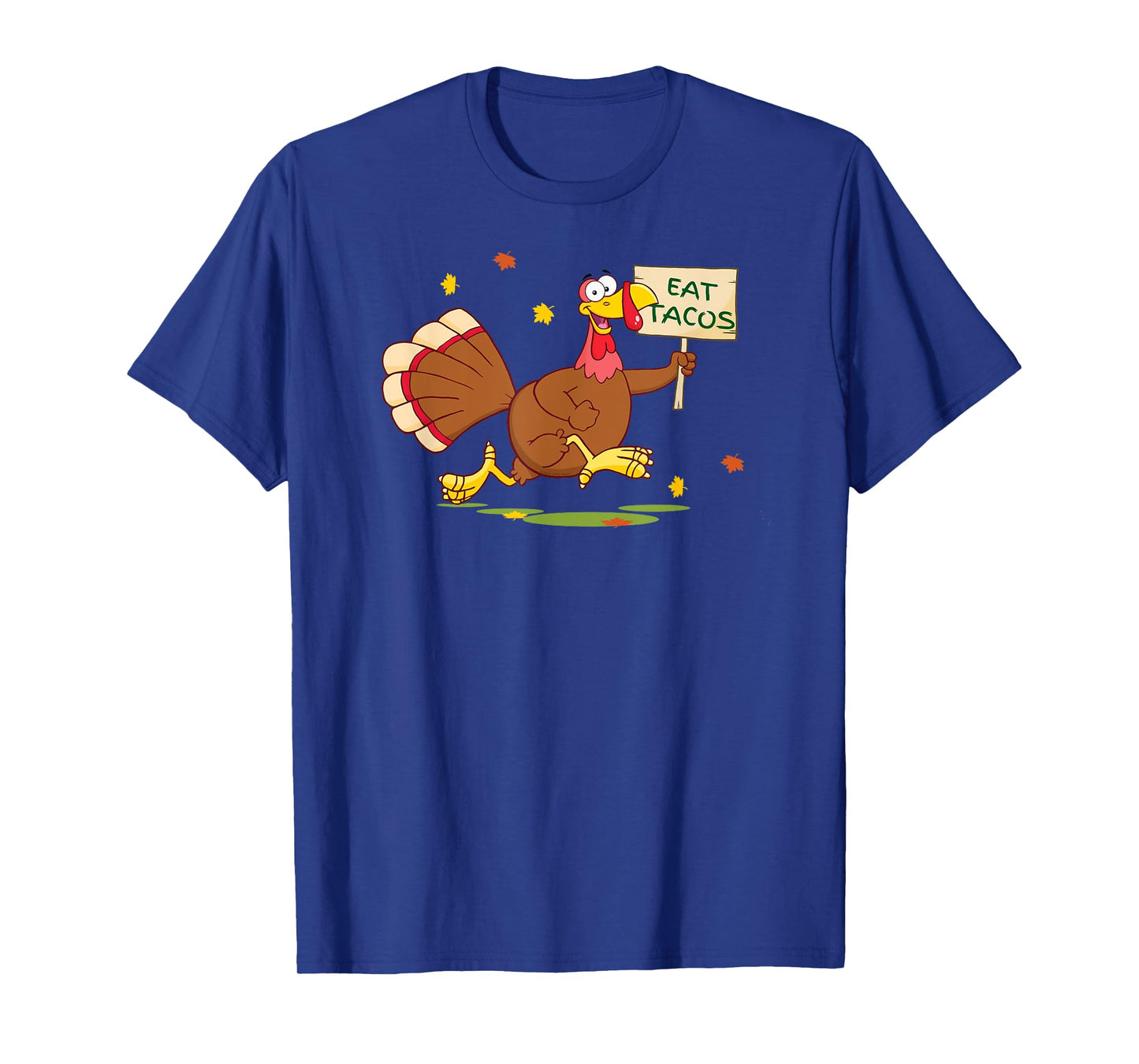 Funny Thanksgiving Turkey Says EAT TACOS Thanksgiving T-Shirt