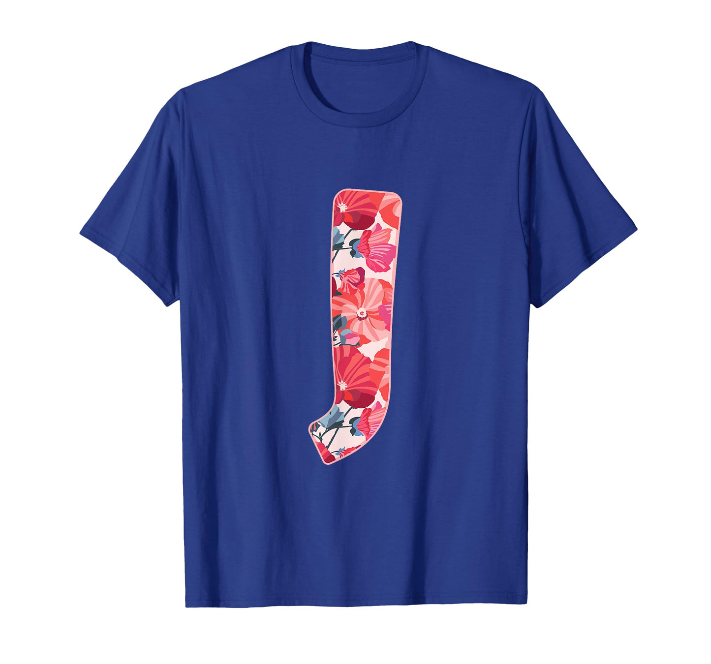 Letter J Alphabet First Name Consonant Flower Garden Gift T-Shirt